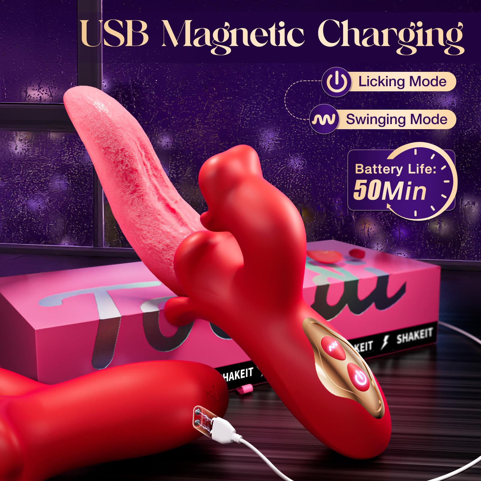 Vibrator Tongue