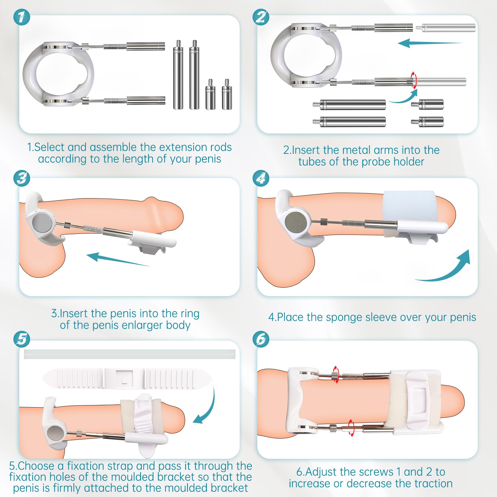 Penis Extender Stretcher Kit