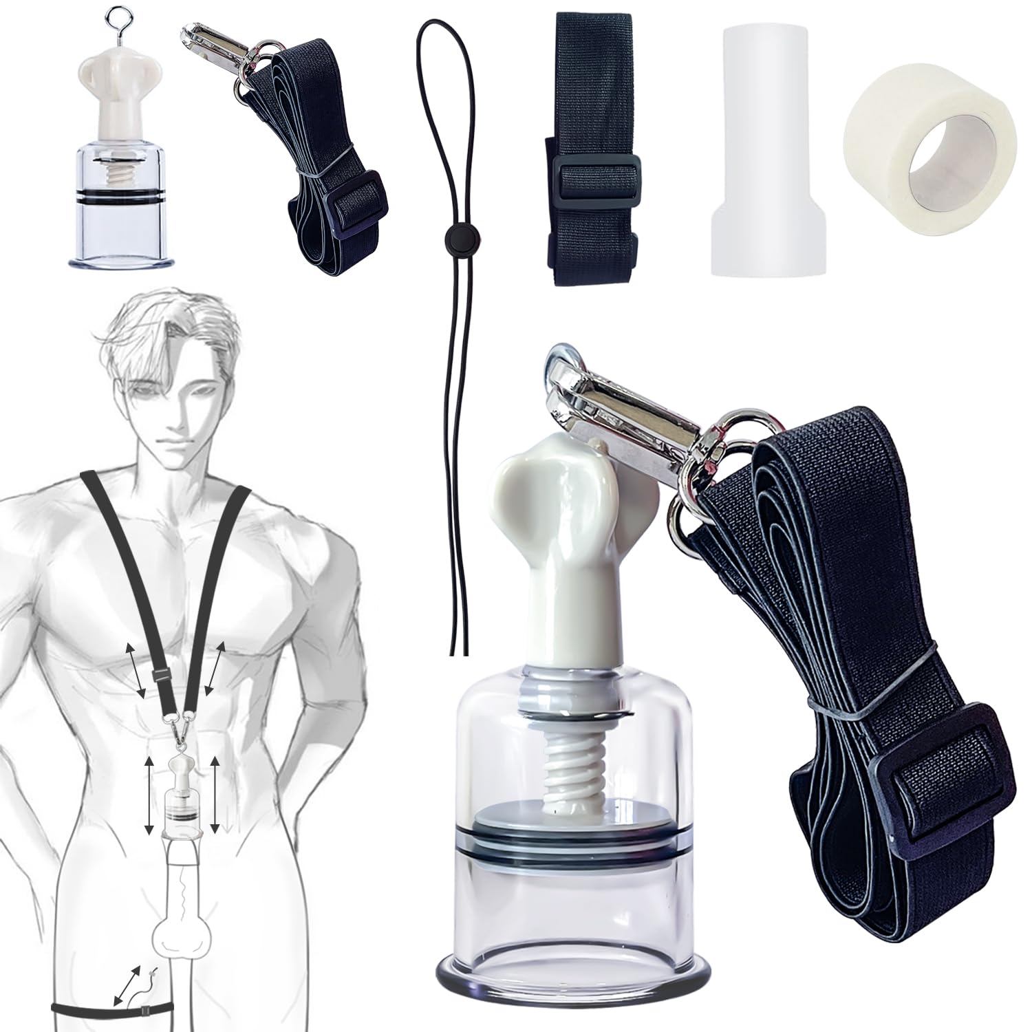 Penis Extender Stretcher Kit