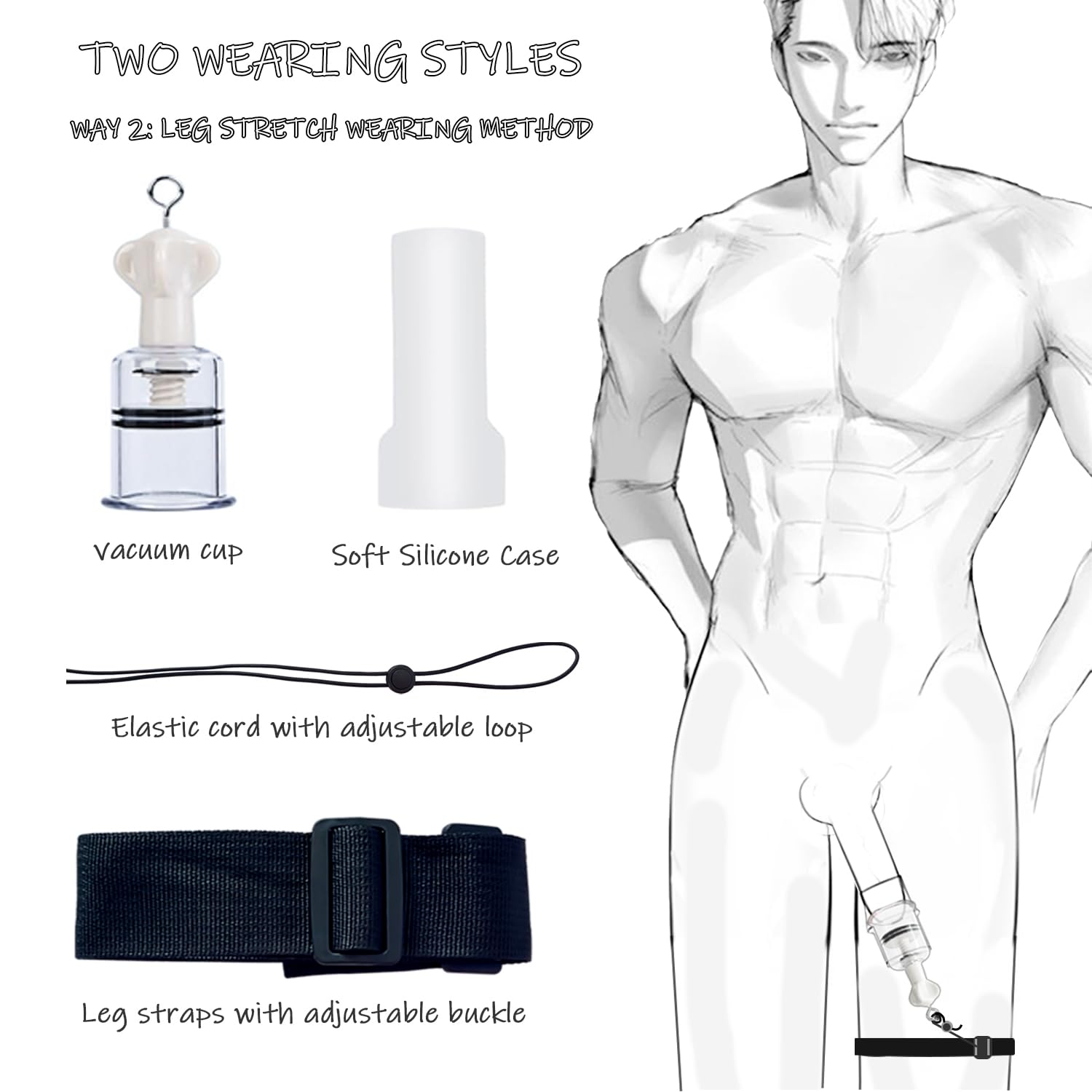 Penis Extender Stretcher Kit